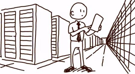 Desenho_de_Centro_de_Dados Data_Center_Cartoon
